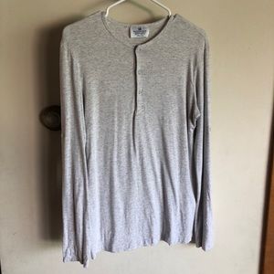 Mizzen + Main Maricopa Henley Shirt - Heather Grey